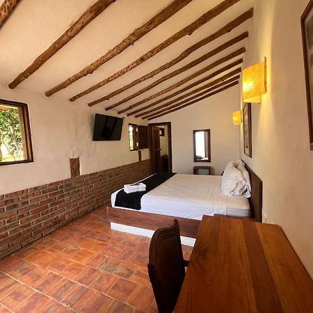 EcoHotel Casa de Oracion Barichara Exterior foto