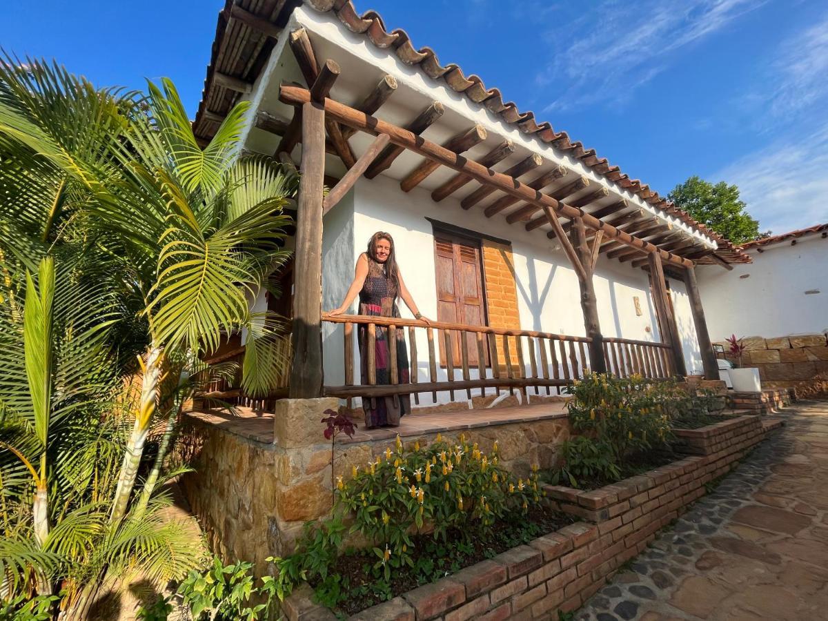 EcoHotel Casa de Oracion Barichara Exterior foto