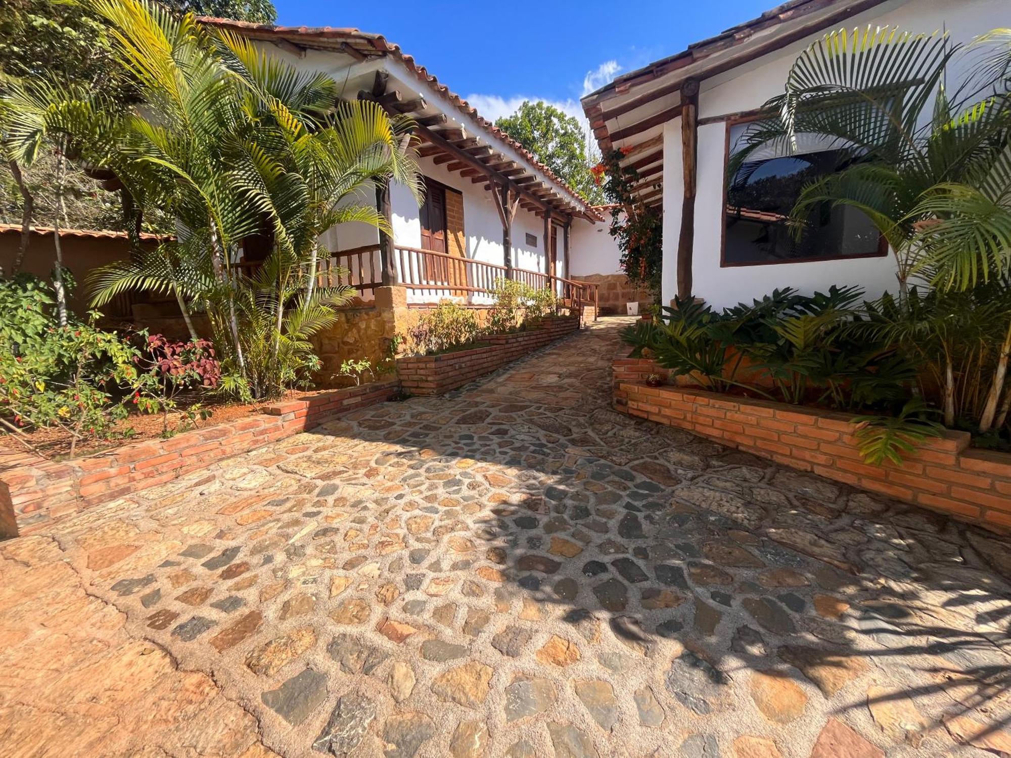 EcoHotel Casa de Oracion Barichara Exterior foto