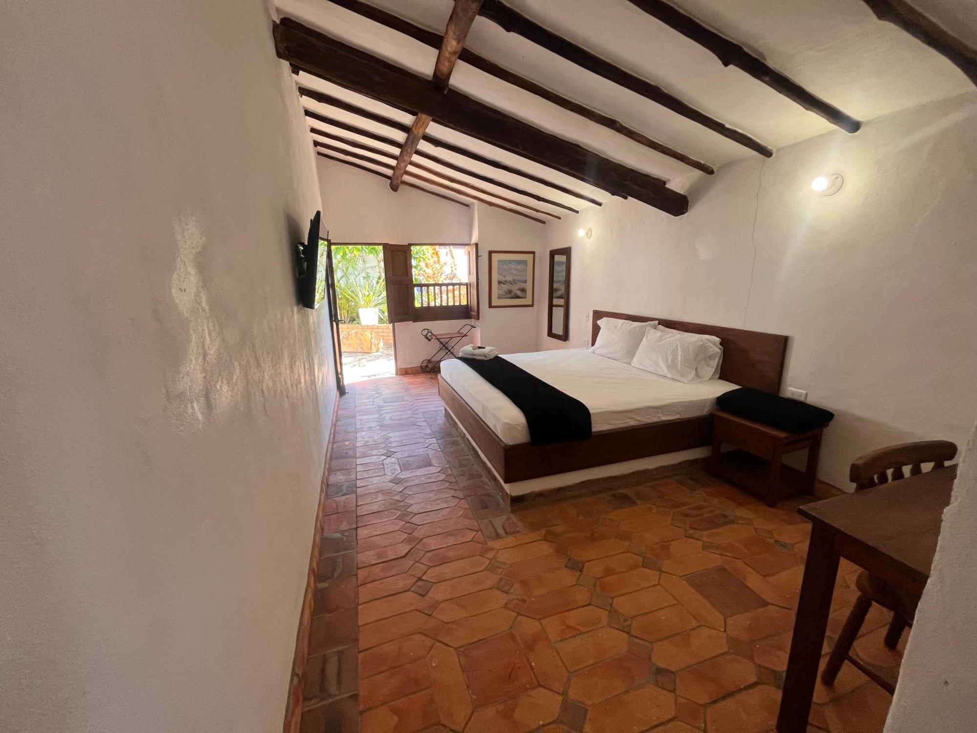 EcoHotel Casa de Oracion Barichara Exterior foto