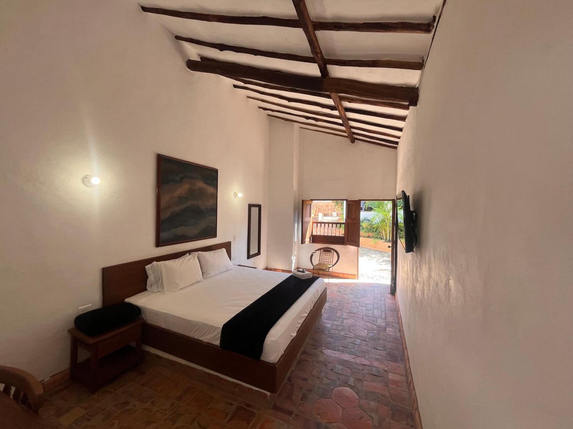 EcoHotel Casa de Oracion Barichara Exterior foto