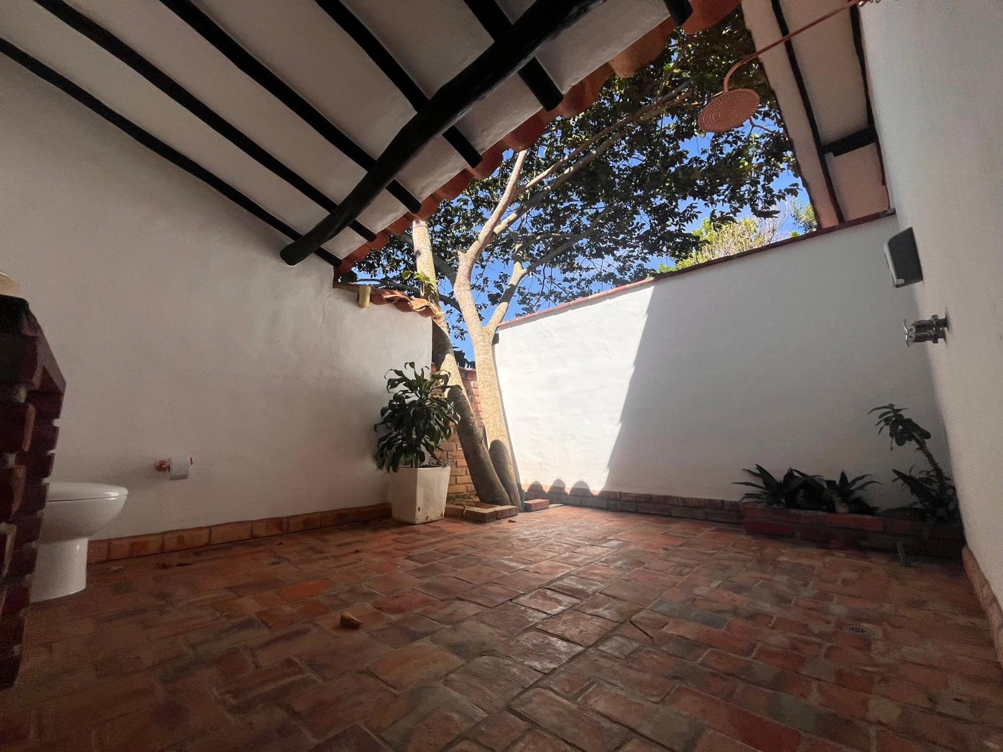 EcoHotel Casa de Oracion Barichara Exterior foto