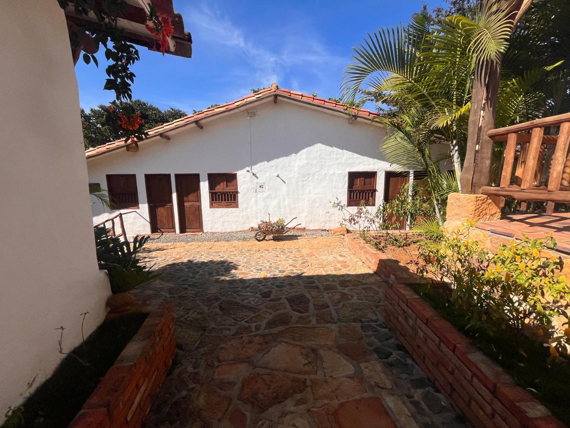 EcoHotel Casa de Oracion Barichara Exterior foto