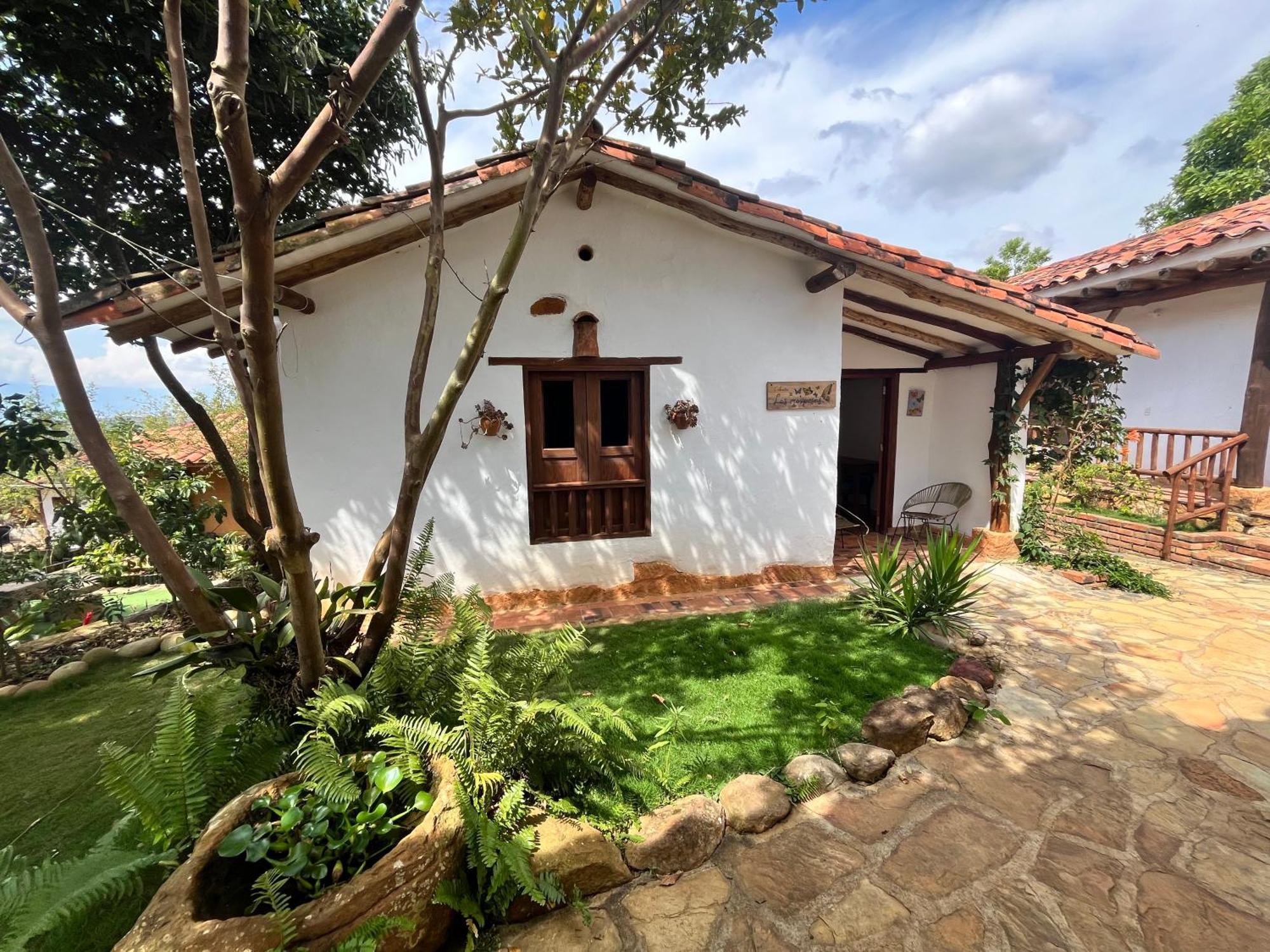 EcoHotel Casa de Oracion Barichara Exterior foto