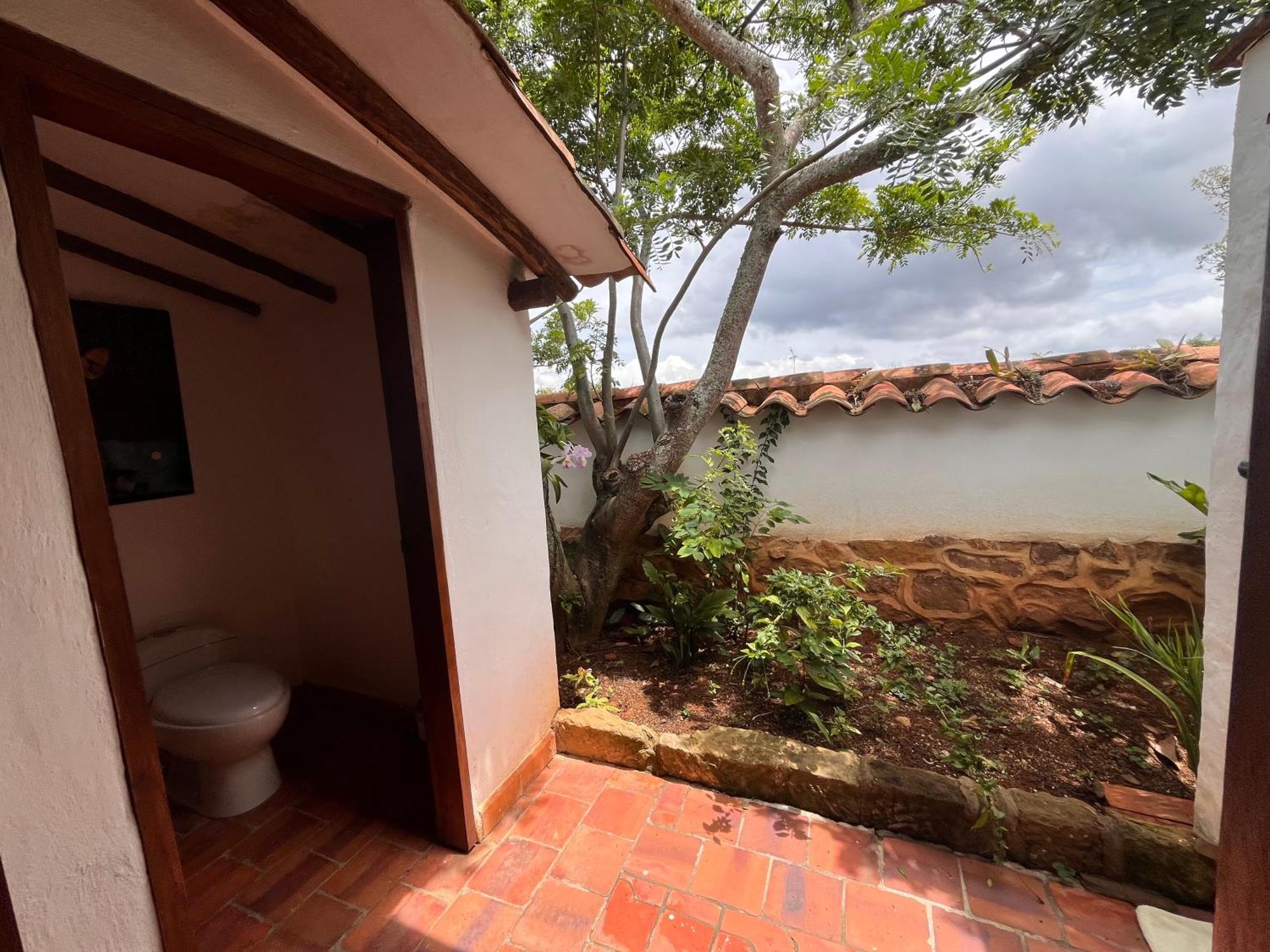 EcoHotel Casa de Oracion Barichara Exterior foto