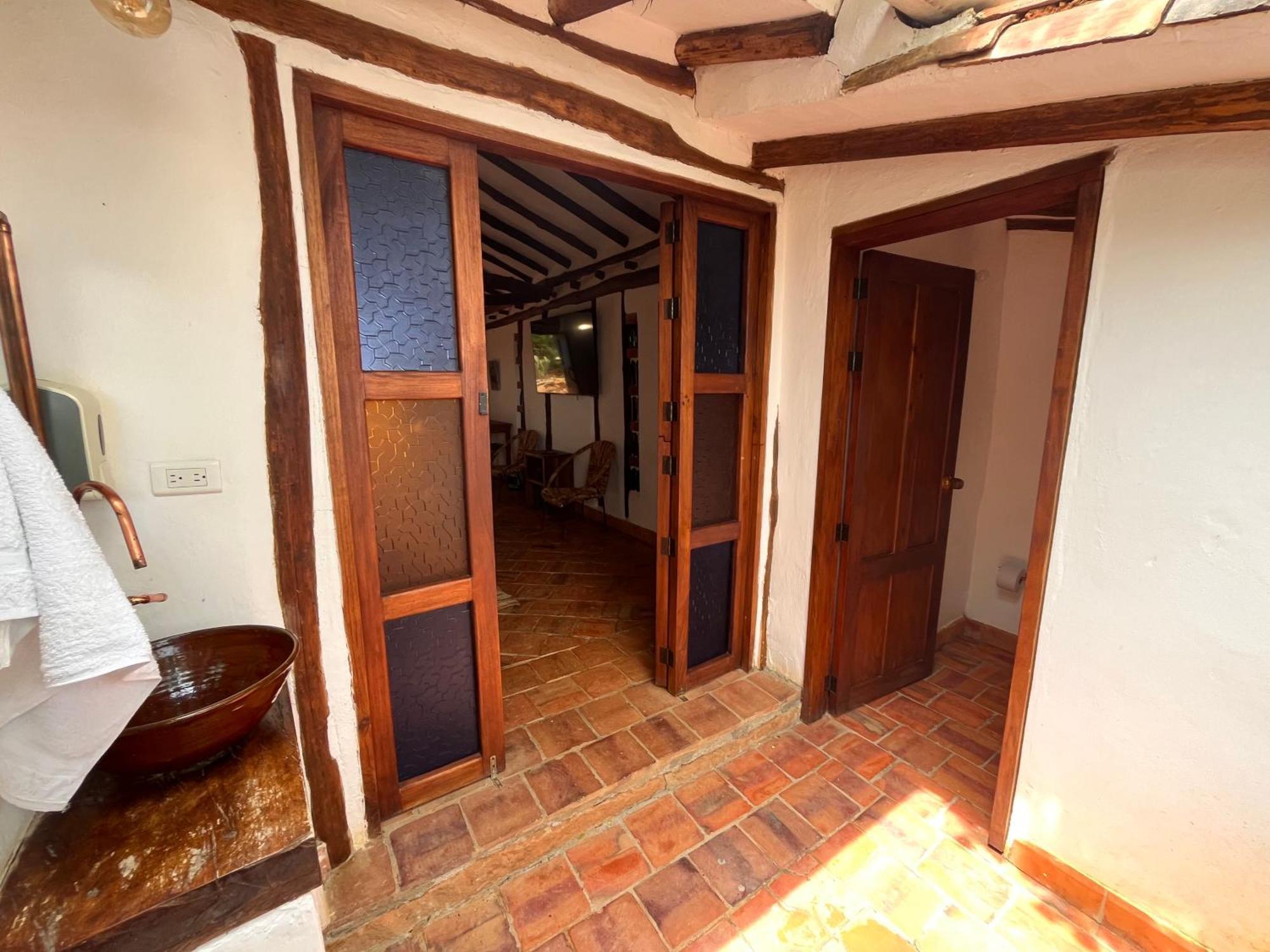 EcoHotel Casa de Oracion Barichara Exterior foto