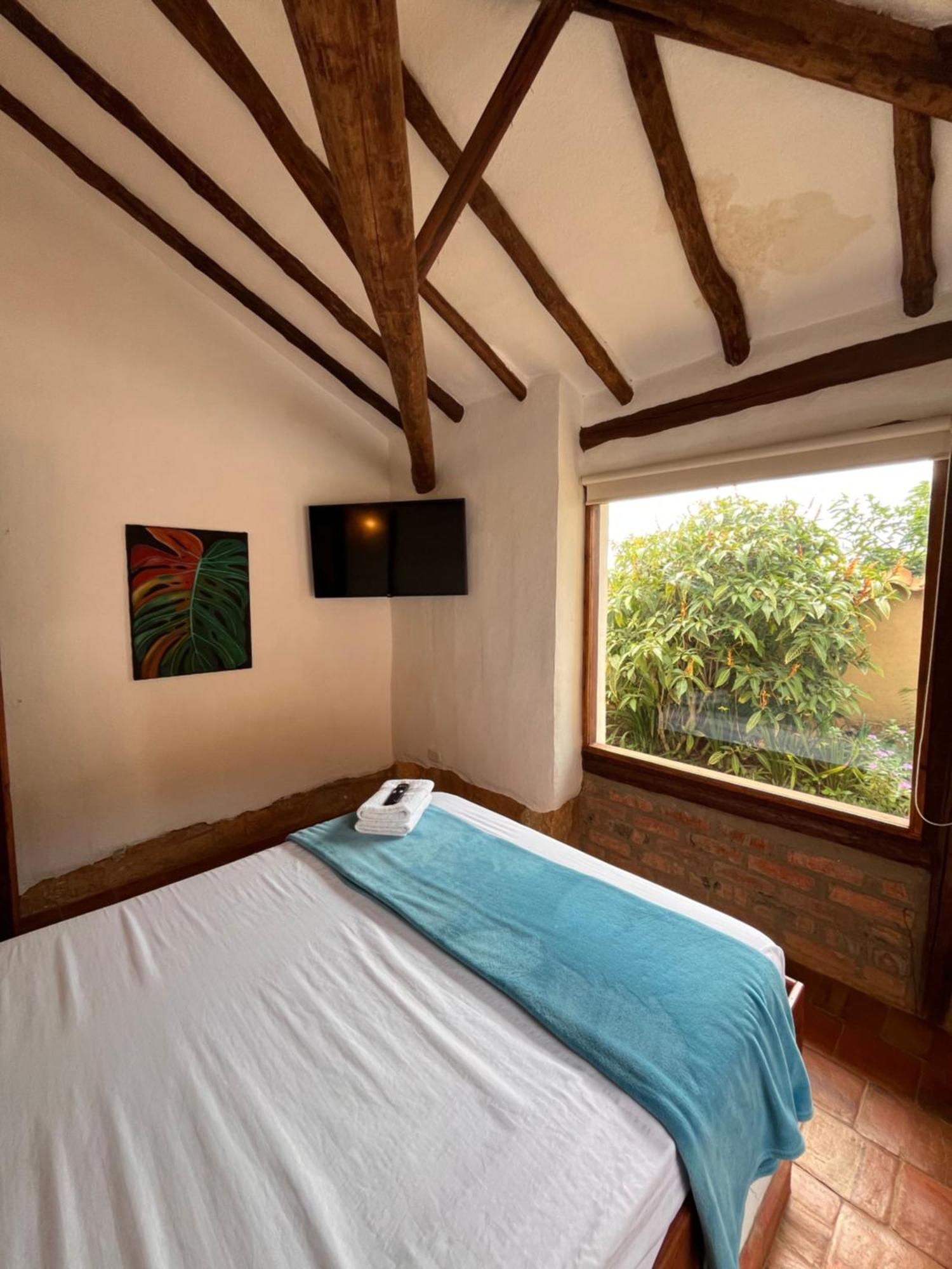 EcoHotel Casa de Oracion Barichara Exterior foto